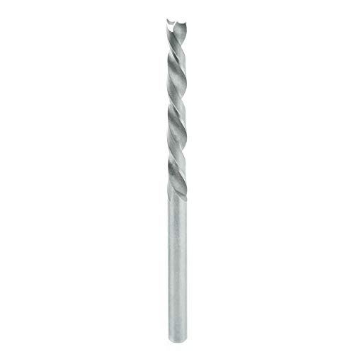 Amana Tool - 463002 Solid Carbide Drill Bit L/H 2mm Dia x 49mm Long x 2mm Shank