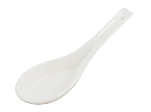 575L Super White Ceramic Spoons 24