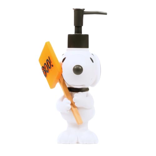 Peanuts Snoopy Soap/Lotion/Hand Sanitizer Resin Pump Dispenser, 10.23 Ounces, (Officially Licensed Product) by Franco