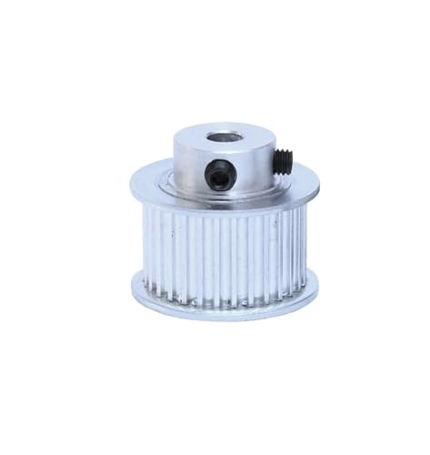 Poulie alu 24T BF 3 modes usinage haute précision alésage de 8 mm