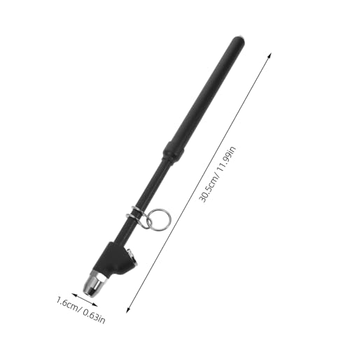 Manomètre crayon pression pneus double tête contre valves difficiles - 2