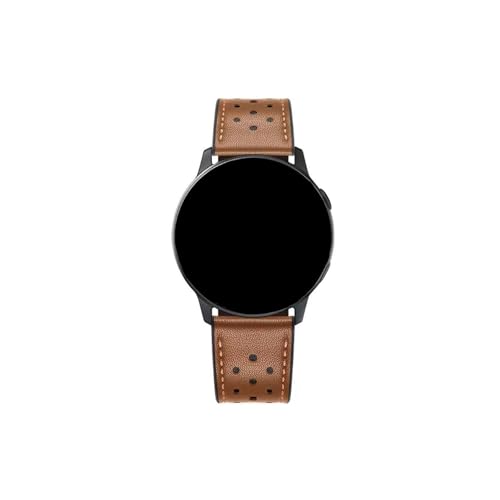 Bracelet cuir Galaxy Watch 6 souple avec boucle en acier