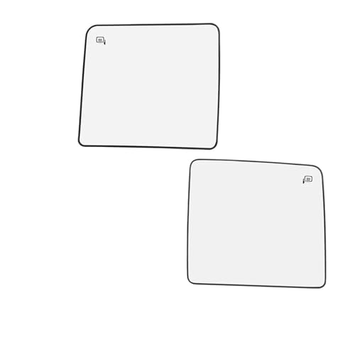 Miroir rétroviseur chauffant Ford F-350 F-450 pour remorquage et conduite hivernale