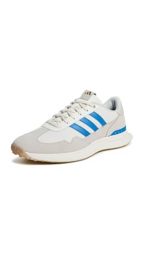 Image of adidas Golf Men's S2G 26 Textile Spikeless Golf Shoes, Off White/Lucid Ray Blue/Gum 3, 11.5