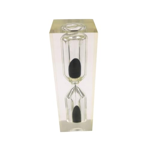 Ciieeo Mini Orologio A Sabbia Con Clessidra Da 3 Minuti Timer in Cristallo Di Plastica Per Ragazzi E Ragazze Per Lavarsi I Denti Decorativo