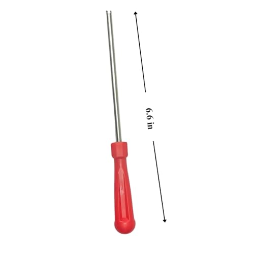 Image of Ultimate Tire Valve Tool Set - 3 Plastic Handle Removers (95mm, 135mm, 170mm), 2 Valve Repair Tools (40x60mm), 20 Colorful Caps, Core Remover & Extractors