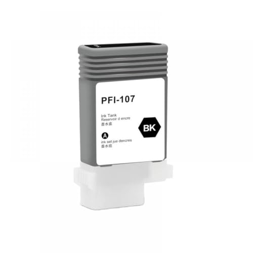 Cartouche PFI-107 PFI107 encre noire 130ml compatible traceur IPF 670 770 680