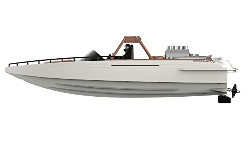 Amewi 26101 Aimee Speed Boot 380mm 15km/h 2,4GHz RTR braun/cremewei&szlig;