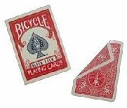 Double Back Cards (Bicycle) - red/red