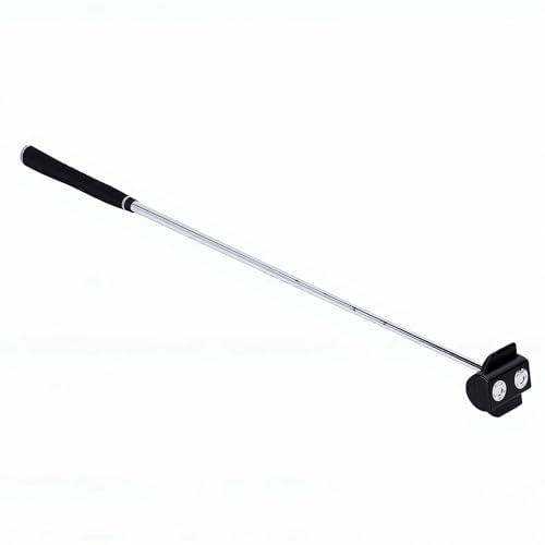 Aide à l'entraînement de putter de golf en acier au carbone Naroote pour la pratique du swing
