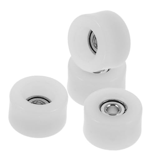 GARVALON 4pcs with High-Speed Bearings for Finger Skateboarding Sturdy Reusable