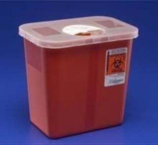 PT# 8990SA Container Sharps Operating Room Red 2gal Ea by, Kendall Company