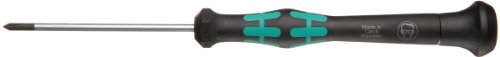 Image of Wera 05118020004 Kraftform Micro 2050 PH Phillips Electronics Precision Screwdriver, PH 00 Head, 60mm Blade Length