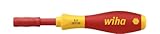 Wiha Schraubendreher mit Bithalter SoftFinish® electric slimVario für slimBits...