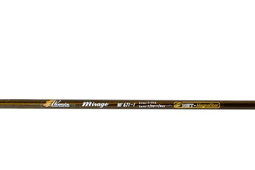Phenix Rods Mirage Blank Caña de Pescar Casting 6.58 pies Acción Media