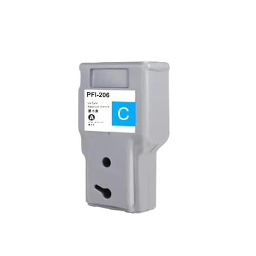 Cartouche d'encre PFI 206 Cyan compatible avec traceurs de plans IPF6400SE