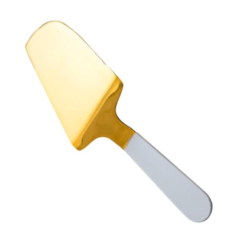 Useful Stainless Steel Cake Spatula Pizza Cutter Ergonomic Design for Baking Serving Tool for Cakes Pizzas Desserts Cheese Kitchen Essential