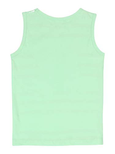 Image of Proteens Girls Green Printed Round Neck T-Shirts