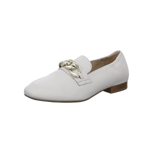 ARA Zapatillas para Mujer Lyon, Crema, 38.5 EU Ancho