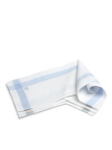 Jockey Cotton Men White Casual Style Handkerchief (Pack Of 3) Hk03_Assorted_Free Size