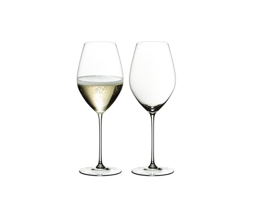 Riedel Veritas Calici da champagne, set di 2, Clear, 2 pezzi