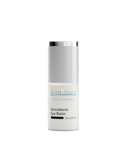 Schrammek Sensiderm Eye Balm – Intensive Care for Dark Circles, Puffiness, and Crow’s Feet – Gentle Formula with Eyebright and Centella Asiatica – Smooths and Hydrates – Dr