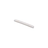 High quality melamine (simulated bone) string nut for modern electric guitars Nut is pre-slotted and has a 9.5" radius 1.685" (42.8 mm) wide