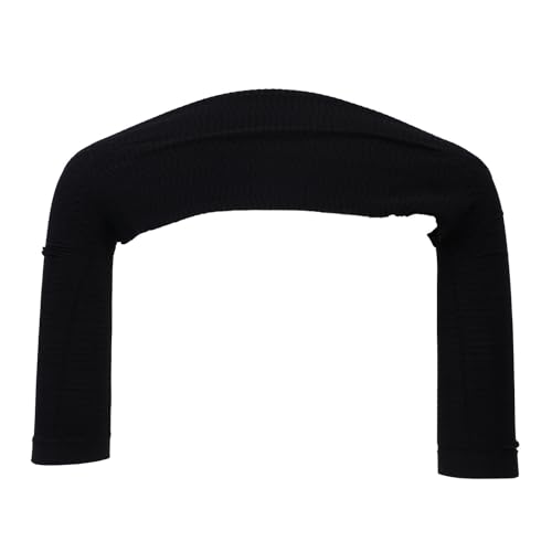 HIAKDOFT Faja Moldeadora de Brazos para Mujer Ajustable sin Ganchos ni Alambres Tejido Transpirable sin Costuras Manga Larga Corrector de Postura y Soporte para Hombros Adelgazante y