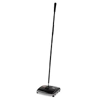 Algopix Similar Product 12 - Rubbermaid Floor/ Carpet Sweeper Blk 4Ea