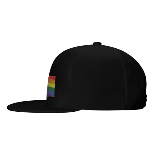 Washington State LGBT Pride Outdoor Baseball Hat Flat Hat4
