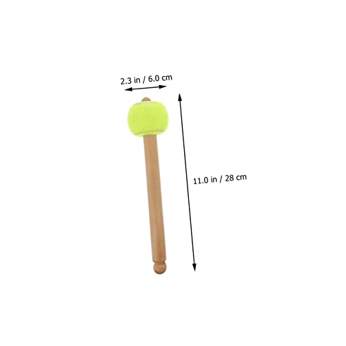 Baquetas para batería BESTonZON con mango de madera, versátiles para caja y principiantes, duraderas y fabricadas con materiales ecológicos para percusión y actuación musical miniatura 3