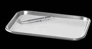 MEDICOM Dental Tray Covers E Midwest 9" x 13 5" White, 1000/cs