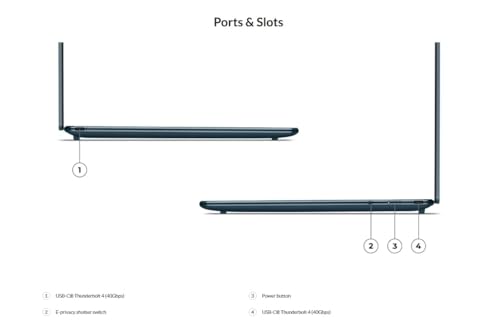 Image of Lenovo Yoga Slim 9i Laptop with Intel Core Ultra 7 258V Processor,14 inch WQUXGA OLED Touchscreen Display, Camera Under Display, 32GB LPDDR5X-8533MT /s Memory, 1TB SSD, Wi-Fi 7, FP Reader, and Win 11 Pro
