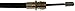 Dorman C95326 Parking Brake Cable Compatible with Select Ford Models