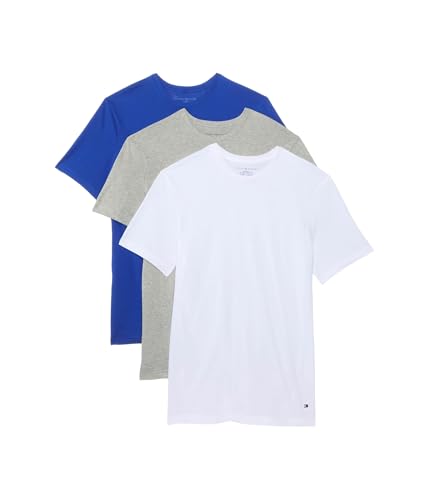 Tommy Hilfiger Men's Cotton Classic 3-Pack Crewneck Undershirts