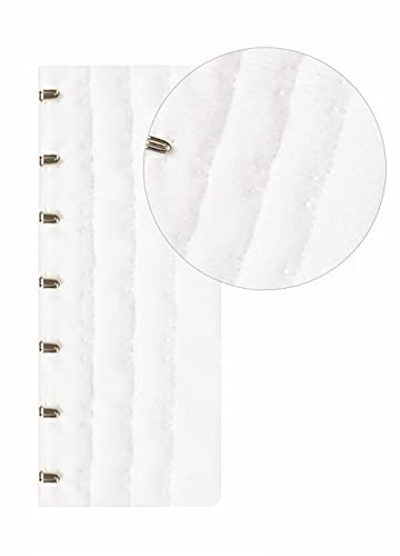Bra Extender 7 Hook For Plus Size Pack Of 4 Black&White #TOP3