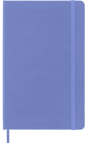 Moleskine Classic Notebook, Large, Ruled, Hydrangea Blue, Hard Cover (5 X 8.25)
