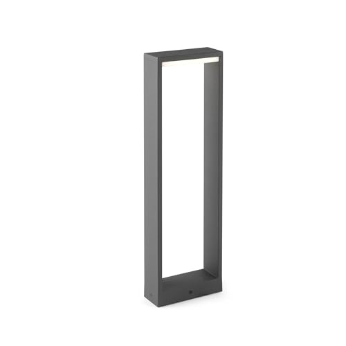 Borne ALP 500 Faro Barcelona 74451 Luminaire Allée Jardin Gris