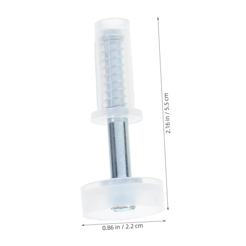 TEHAUX Kit de reparación para puerta doble de 16 piezas, riel y ruedas para puertas plegables miniatura 2
