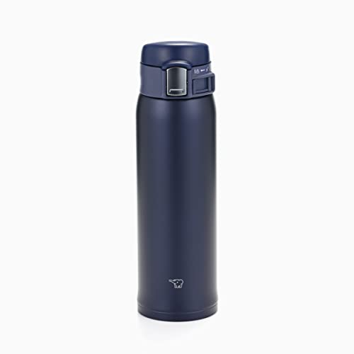 Zojirushi (ZOJIRUSHI) Botella de agua de beber directa [apertura de un toque] Taza de acero inoxidable 480 ml azul marino SM-SF48-AD