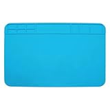 SPTwj Soldering Mat - 500℃ Heat-Resistant Insulation Silicone Anti-Static Pad for Brazing, Repair, Welding (30cm x 20cm x 1.5mm)