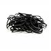 #32 Black UV Protected Angler Rubber Bands