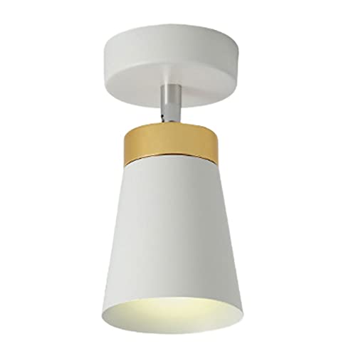 Lampe à plafond de fer simple pour éclairer un couloir sombre