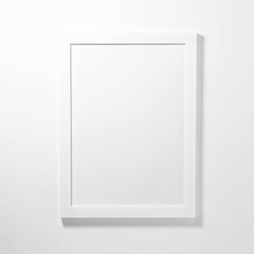 [FRAME SHIROYAMA] 275 額縁 エアフレーム L判, ホワイト 樹脂 シンプル インテリア ポスター 写真 絵 フレーム パネル 額