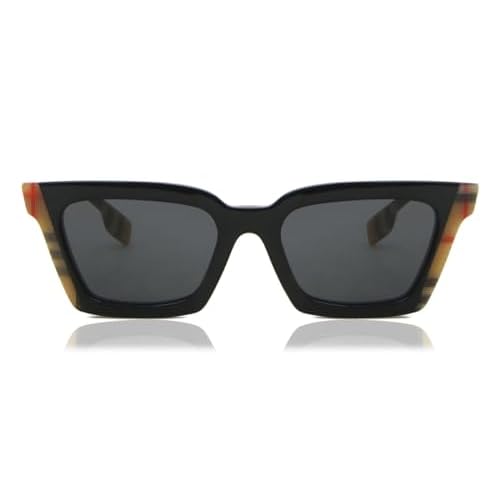 BURBERRY Gafas de Sol BRIAR BE 4392U Black Vintage/Dark Grey 52/19/140 mujer