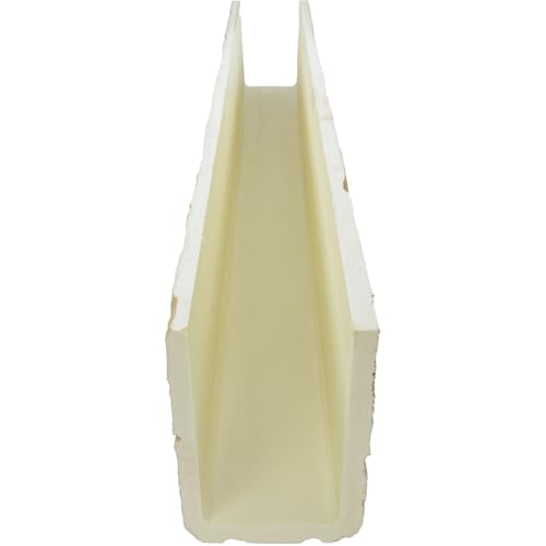 Ekena Millwork 5 1/2"W x 5 1/2"H x 120"L 3-Sided (U-Beam) Salvaged Timber HeritageTimber Faux Wood Ceiling Beam, Kona Brown