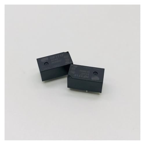 Relais HF171F-5-HT 5VDC normalement ouvert 4 broches charge de puissance 6A250VAC