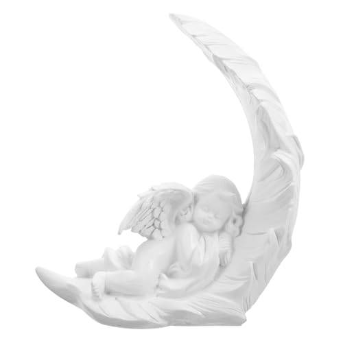 人形　天使　陶器　彫像　オブジェ　置物　インテリア　工芸品　美術品　A3313 楽天市場】天使 陶器の通販