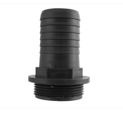 AP Supplies Pond Straight Connector 50mm, 1.5in BSPM — image 1