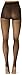 Hanes Women's Silk Reflections Control Top Reinforced Toe Silky Sheer Pantyhose, Barely Black, Size CD (Pack of 1)